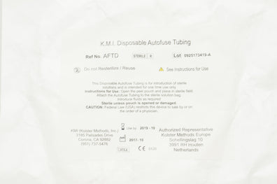 KMI AFTD Disposable Autofuse Tubing (x)
